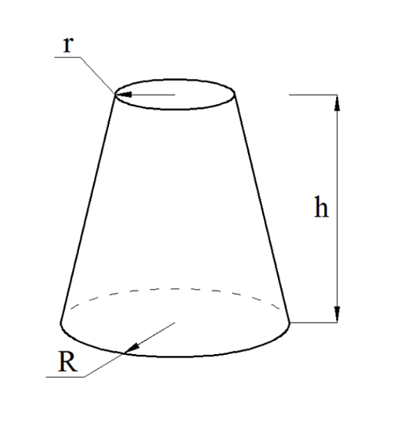 Буй конус усеченный D80х35х150